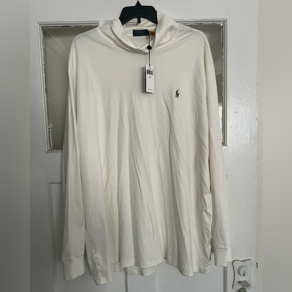 Polo Ralph Lauren Cream Turtle Neck Long Sleeve